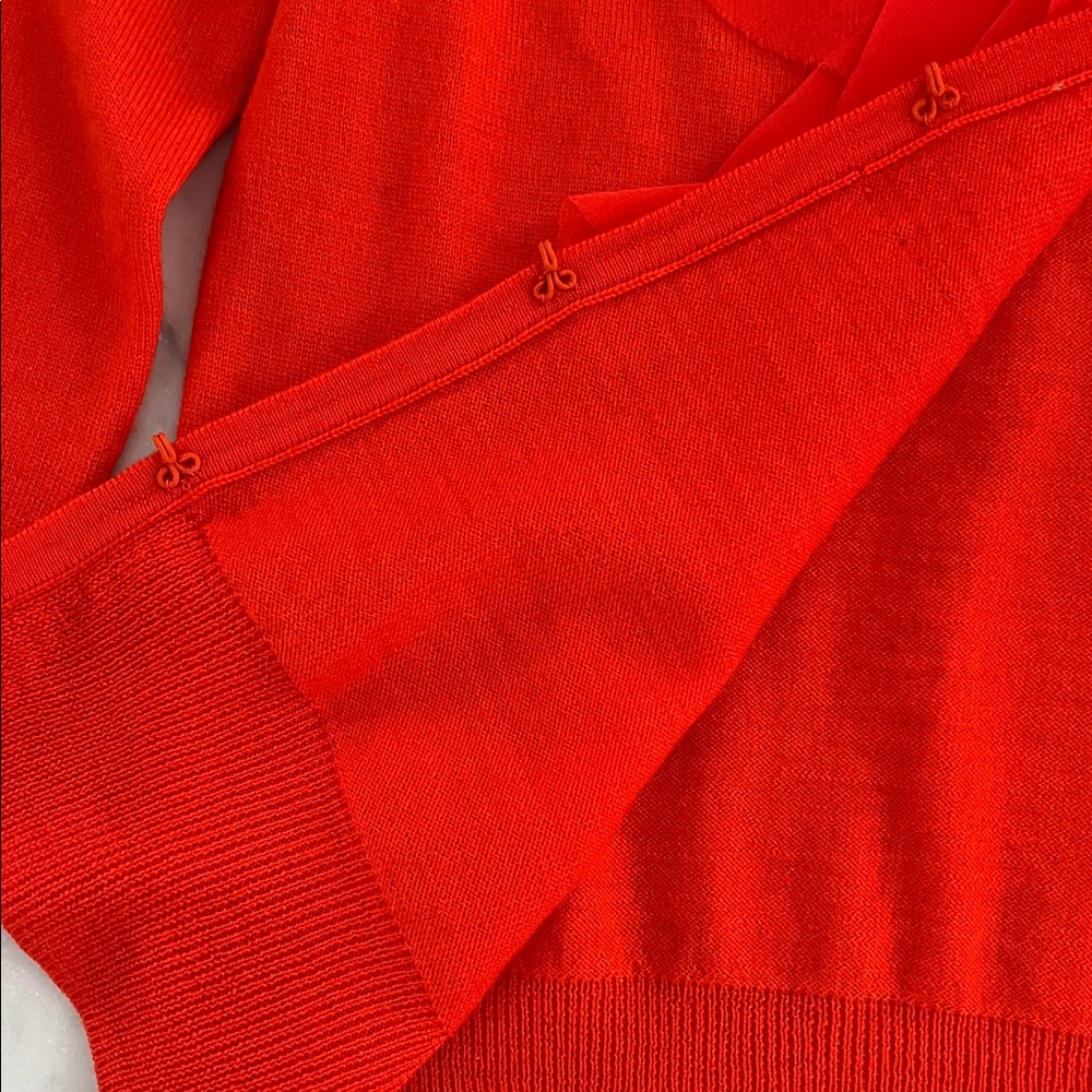 J. Crew Merino Wool Ruffle Cardigan - Picture 7 of 11